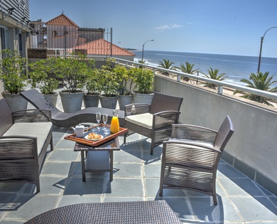 Apartamento Rambla terraço para o mar Regency Rambla Design Apart Hotel en Montevideo