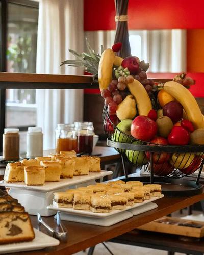 Café da manhã bufê Regency Park Hotel Montevideo Café da manhã bufê Regency Park Hotel Montevideo