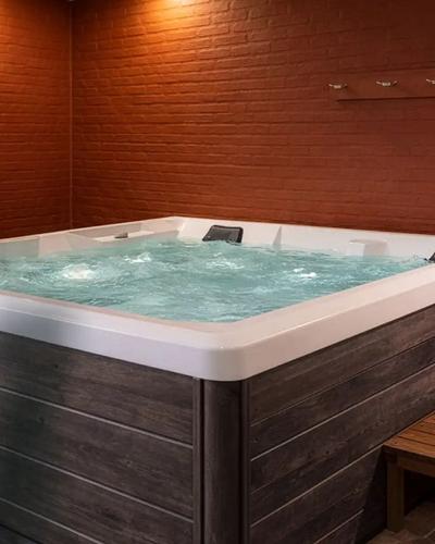 Piscina interna + hidromassagem + sauna Regency Park Hotel Montevideo Piscina interna + hidromassagem + sauna Regency Park Hotel Montevideo